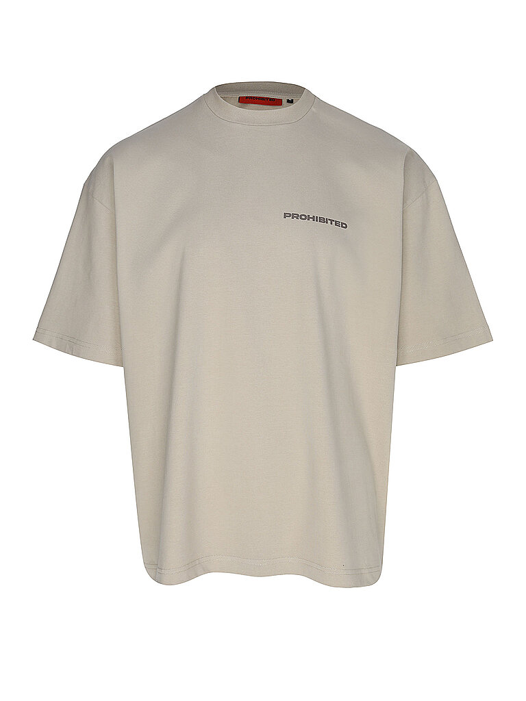 Prohibited Camiseta beige M