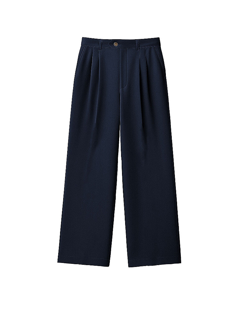 Prohibited Chino Wide Leg azul oscuro