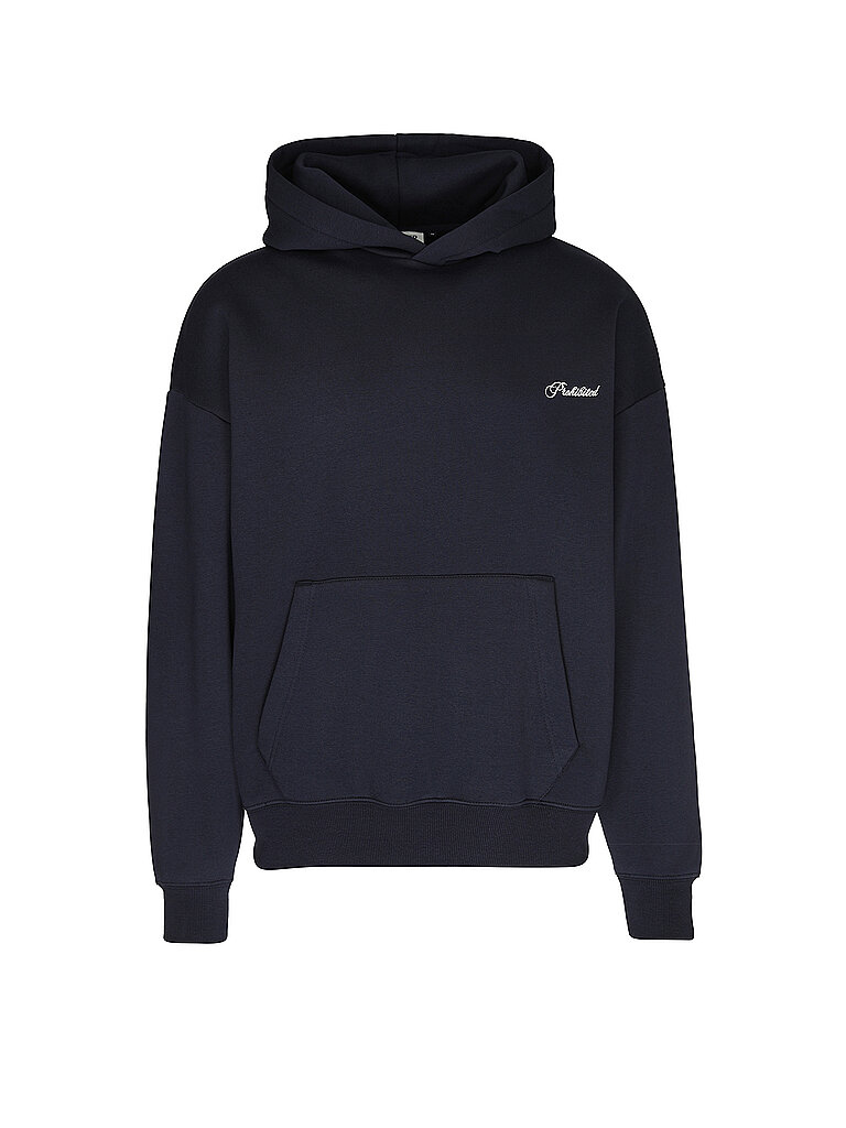 Prohibited Sudadera con capucha - Hoodie azul oscuro
