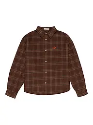 PROHIBITED | Camisa de franela corte regular TIMBERER | Rojo oscuro