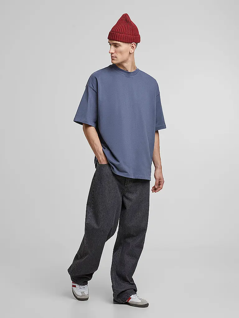 PROHIBITED | Camiseta de corte oversized | Gris