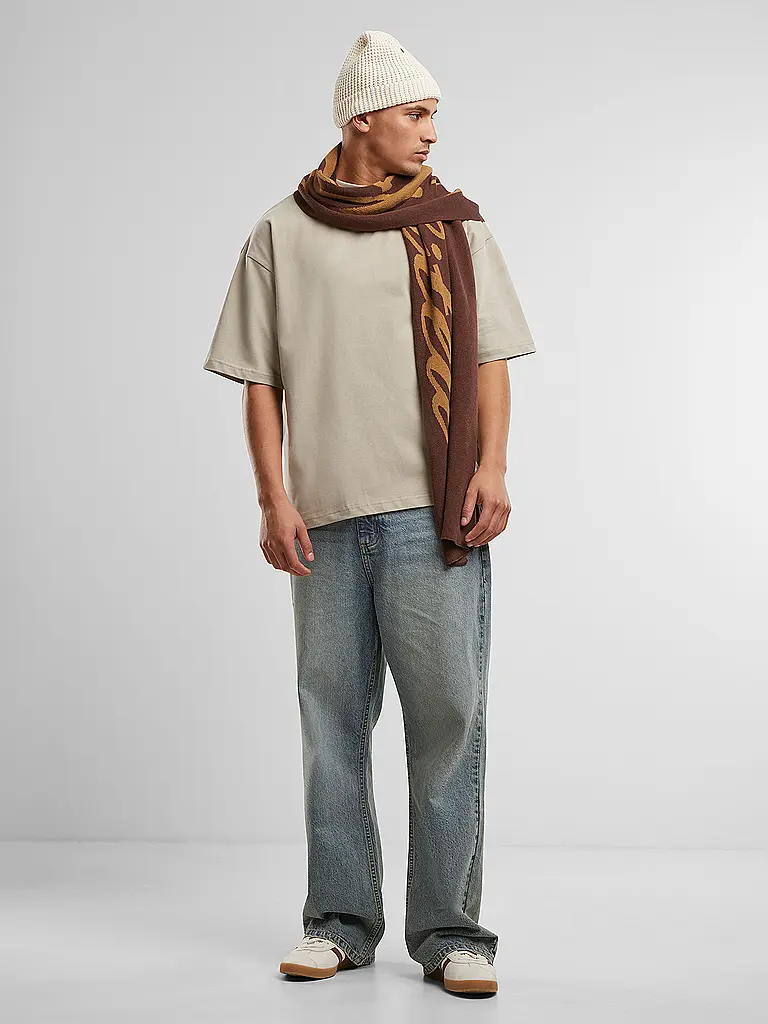 PROHIBITED | Camiseta de corte oversized | Beige