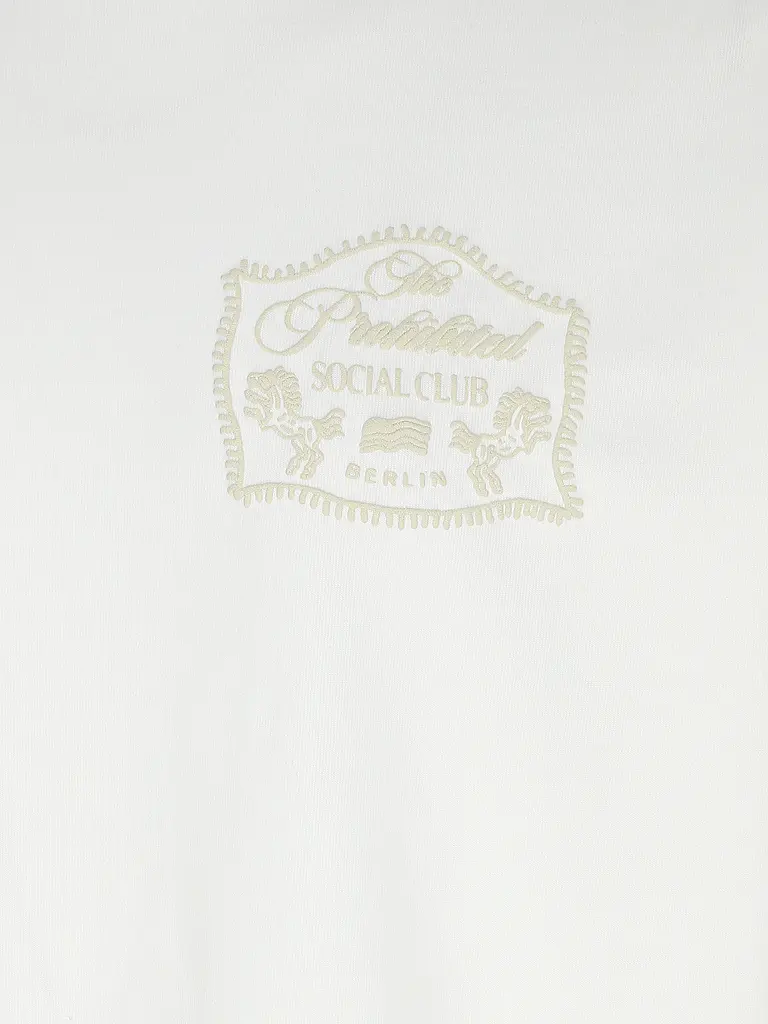 PROHIBITED | Nombre del producto: Camiseta LOWKEY VINTAGE
Marca: PROHIBITED
Color: blanco
Categorías: Moda, Hombre

Longitud de la manga: Manga corta
Escote: Cuello redondo
Material: Jersey, Algodón
Diseño: Liso
Ajuste (Prenda superior): Oversized, Cropped
Detalles | 