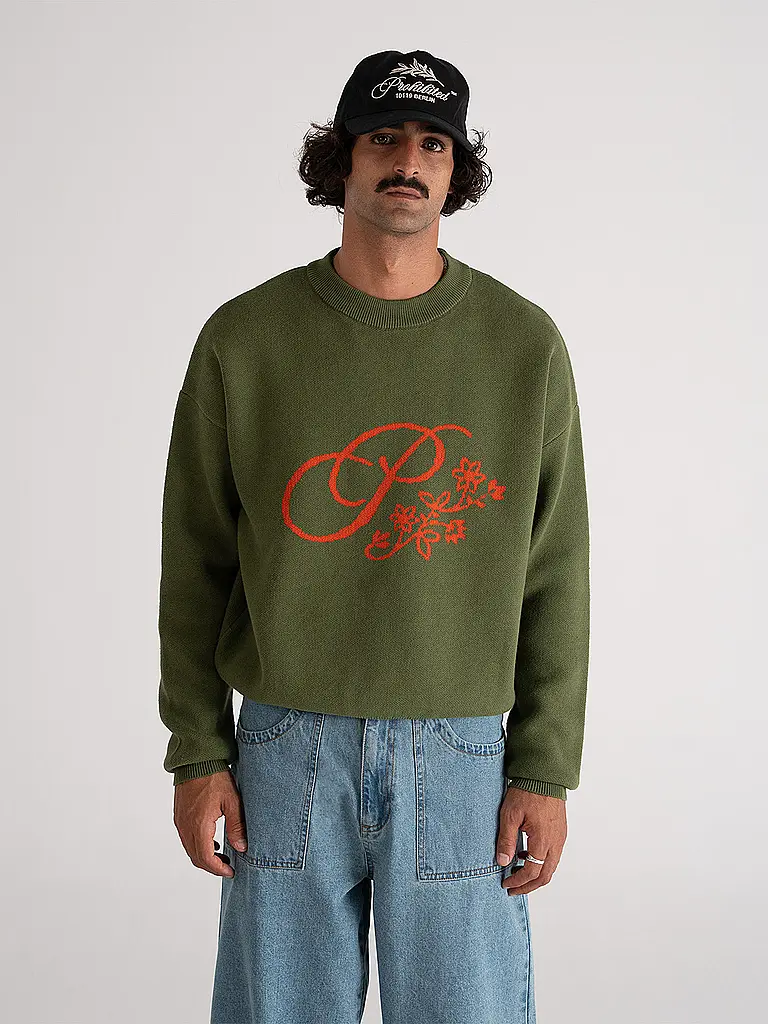 PROHIBITED | Pullover BLOOM | Oliva