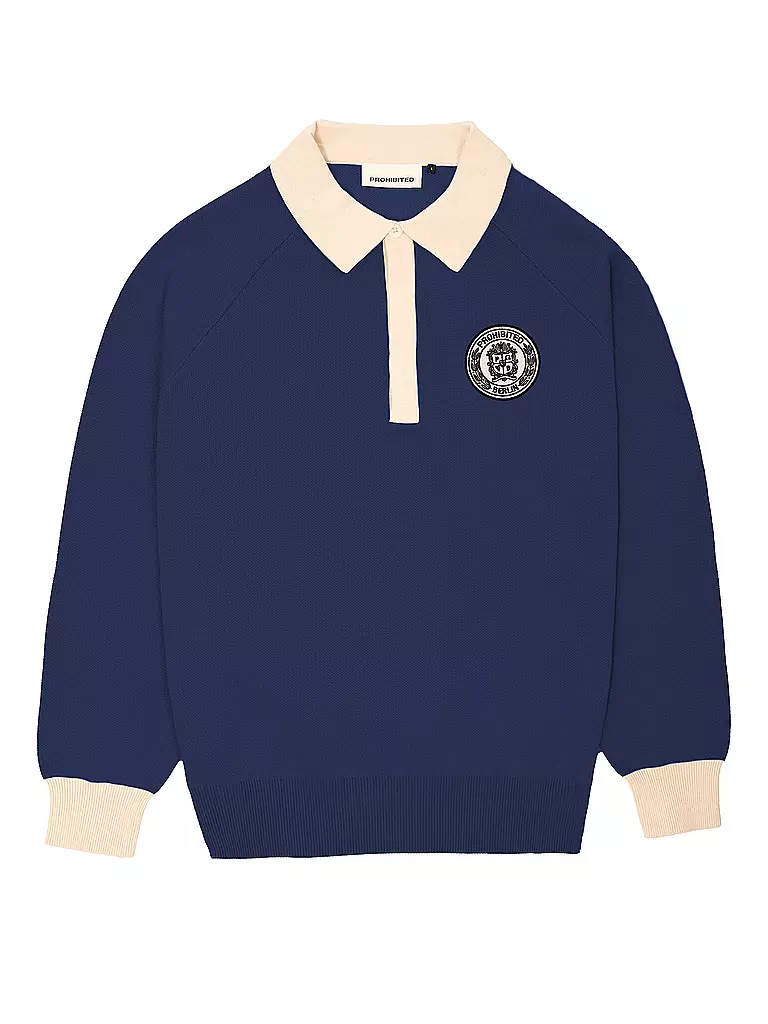 PROHIBITED | Pullover CUP | Azul oscuro