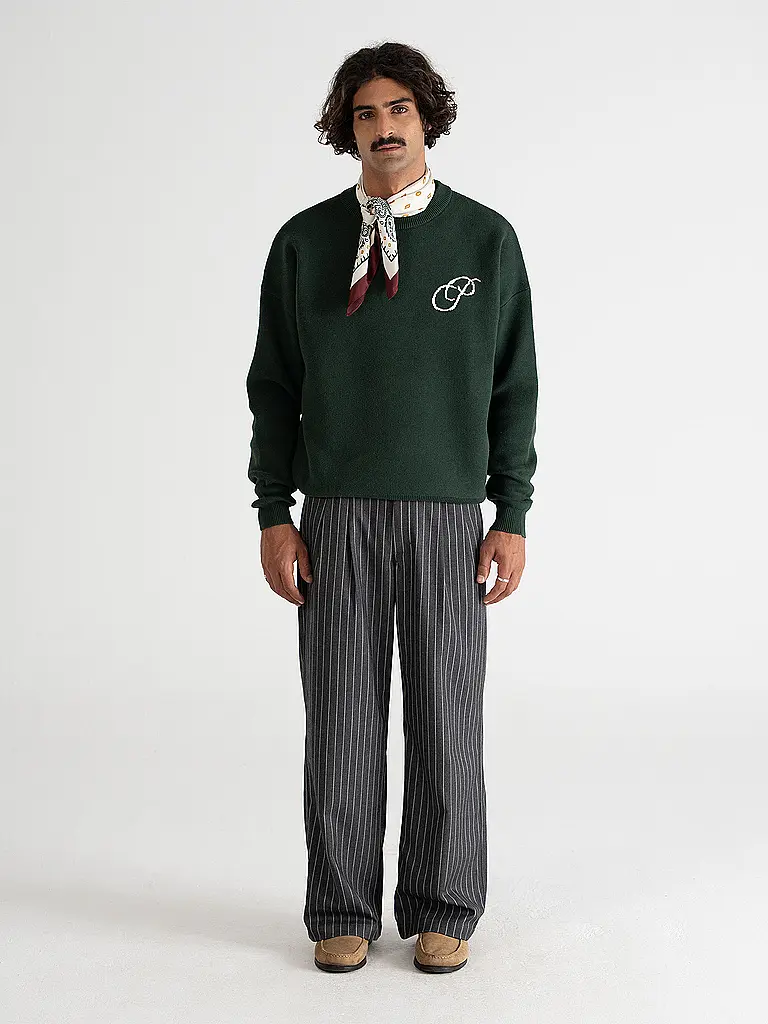 PROHIBITED | Pullover INITIAL | Verde oscuro
