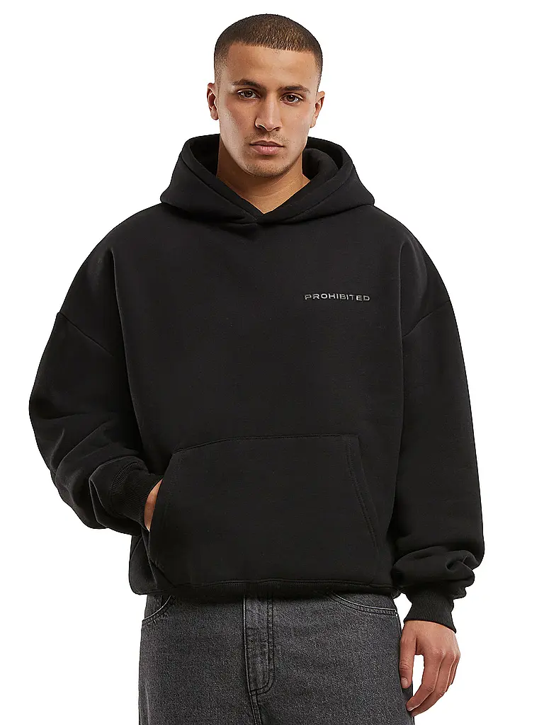 PROHIBITED | Sudadera con capucha - Hoodie | Negro
