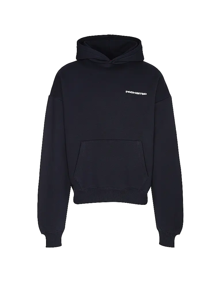PROHIBITED | Sudadera con capucha - Hoodie | Azul oscuro