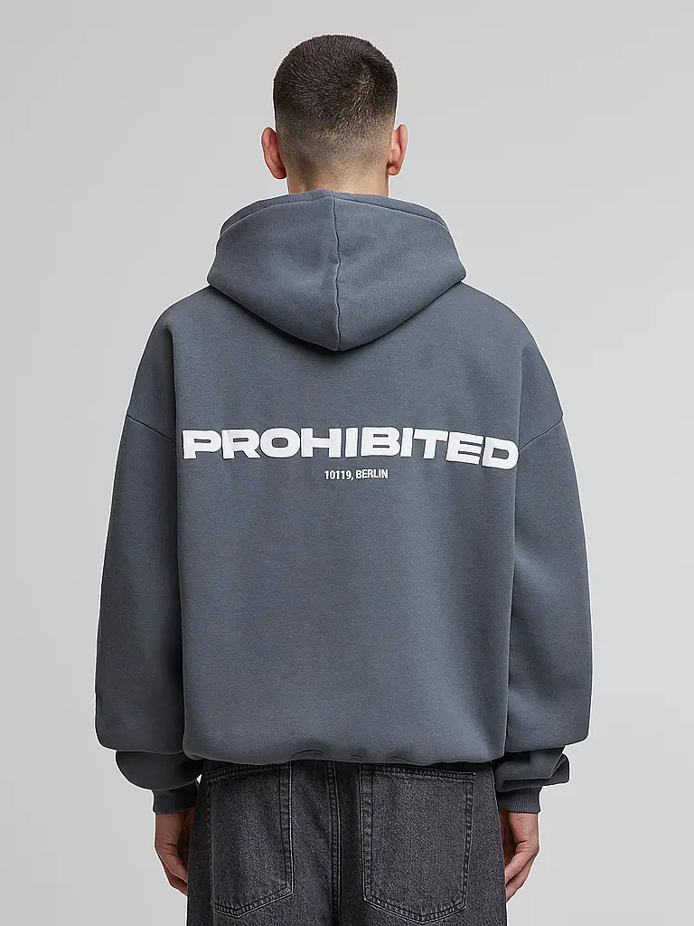 PROHIBITED | Sudadera con cremallera | 