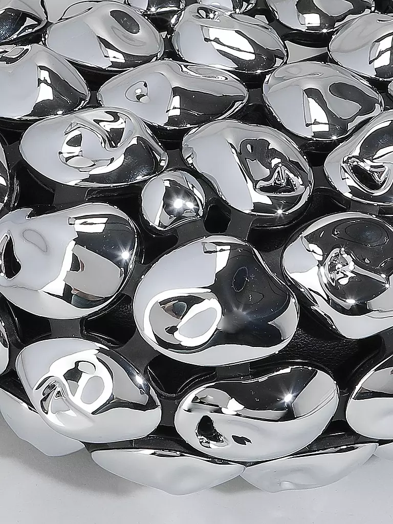 PUBLISHED BY | Bolso de cuero - Bolso bandolera STONE CLOUD Medium | Plata