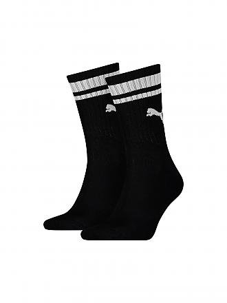 PUMA | Calcetines deportivos paquete de 2 "Heritage" negro