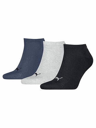 PUMA | Calcetines deportivos paquete de 3 azul marino / gris