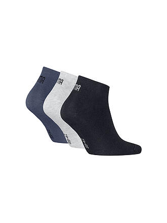 PUMA | Calcetines deportivos paquete de 3 azul marino / gris