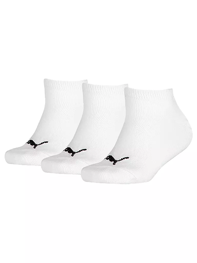 PUMA | Calcetines de deporte para niño, paquete de 3, blanco | Blanco