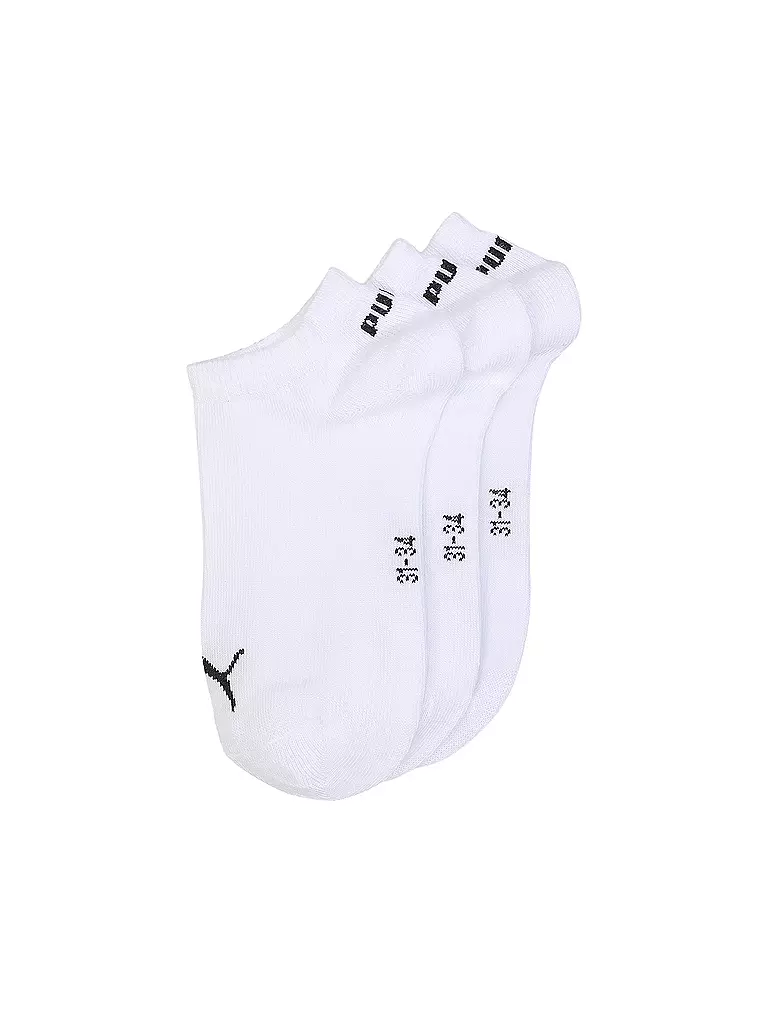 PUMA | Calcetines de deporte para niños, paquete de 3, blanco | Blanco