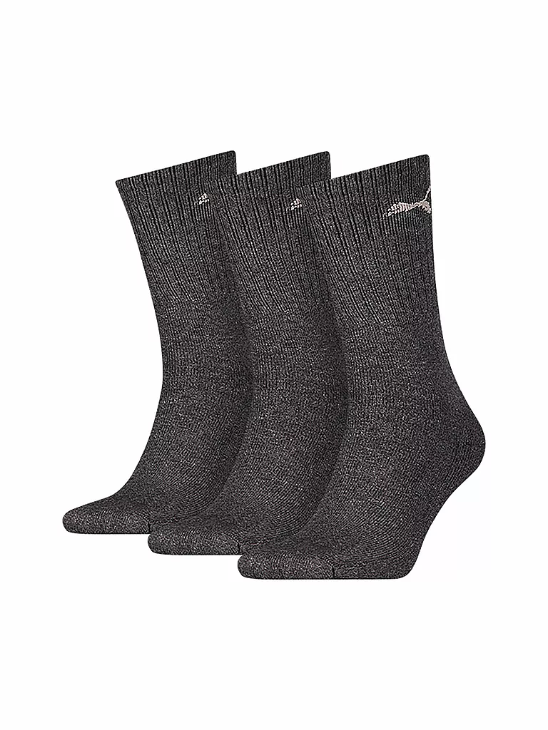 PUMA | Calcetines deportivos paquete de 3 antracita | Gris