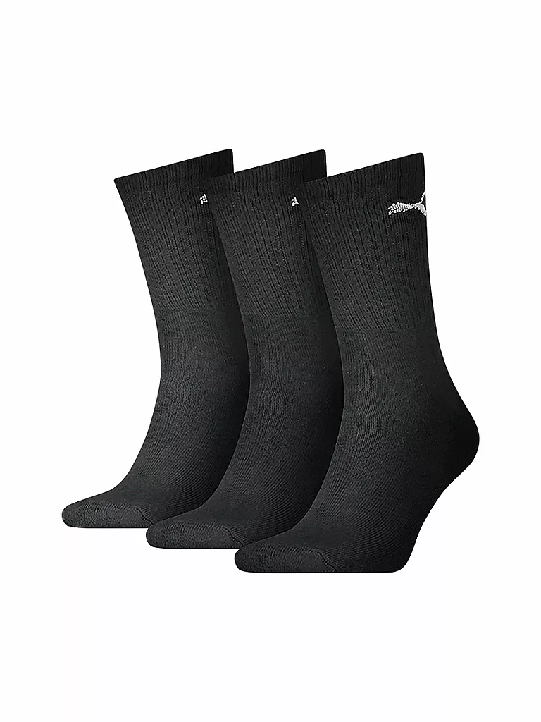 PUMA | Calcetines deportivos paquete de 3 negro | Negro