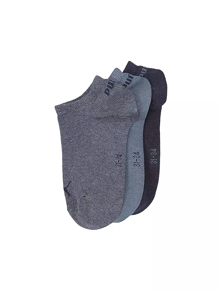 PUMA | Calcetines deportivos para niños, paquete de 3, azul denim | Azul
