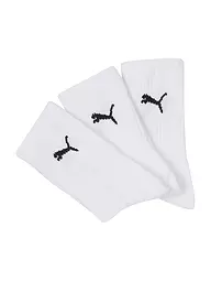 PUMA | Calcetines deportivos para niños, paquete de 3, blanco | Blanco