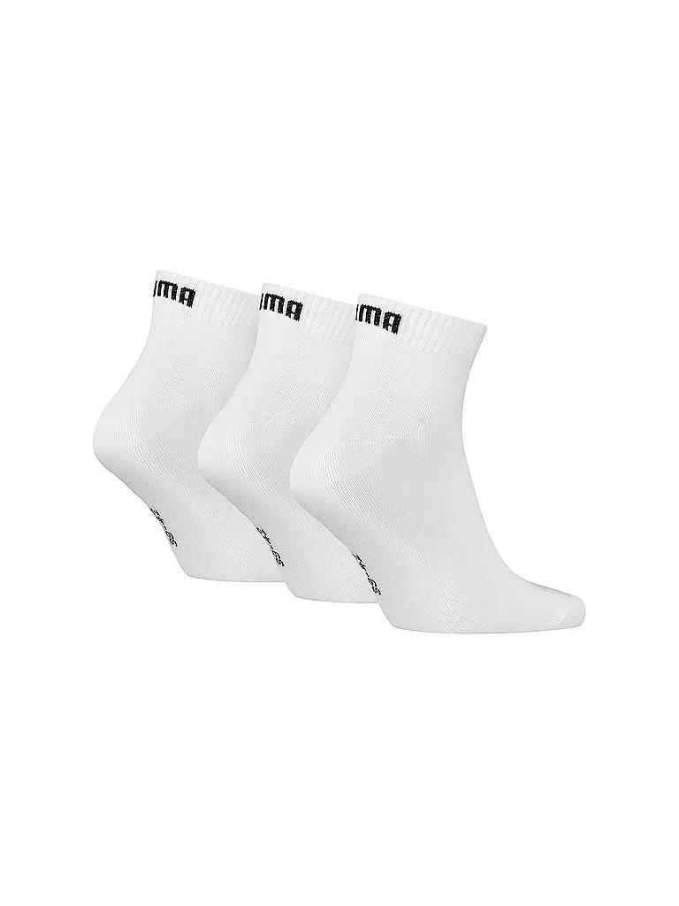 PUMA | Calcetines Paquete de 3 blanco | 