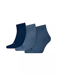 PUMA | Calcetines Paquete de 3 negro | Azul