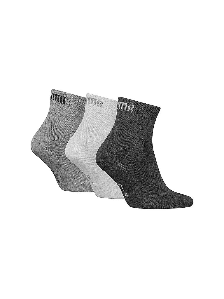 PUMA | Calcetines paquete de 3 unidades, antracita | Gris