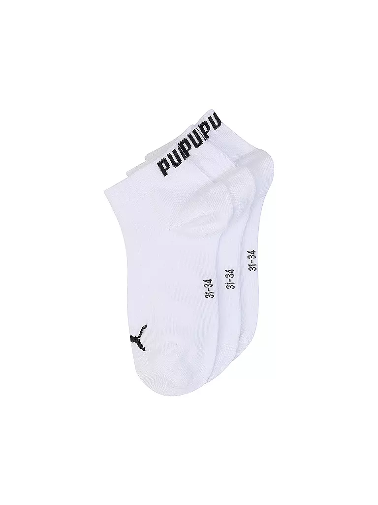 PUMA | Calcetines para niños, paquete de 3, blanco | Blanco