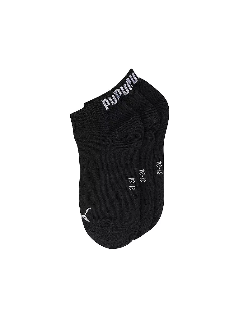 PUMA | Calcetines para niños, paquete de 3, negro | Negro