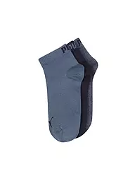PUMA | Calcetines deportivos para niño Quarter, paquete de 3, blanco | Azul