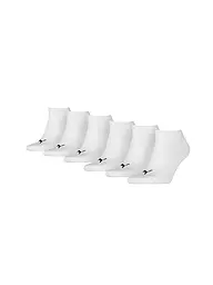 PUMA | Sneaker Socken 6er Pkg. black grey | Blanco