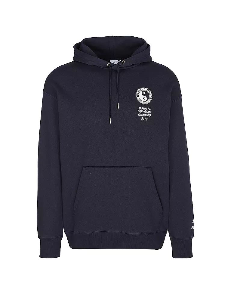 PUMA | Kapuzensweater - Hoodie PUMA X STAPLE | Azul oscuro