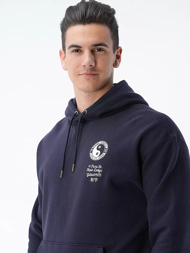 PUMA | Kapuzensweater - Hoodie PUMA X STAPLE | Azul oscuro