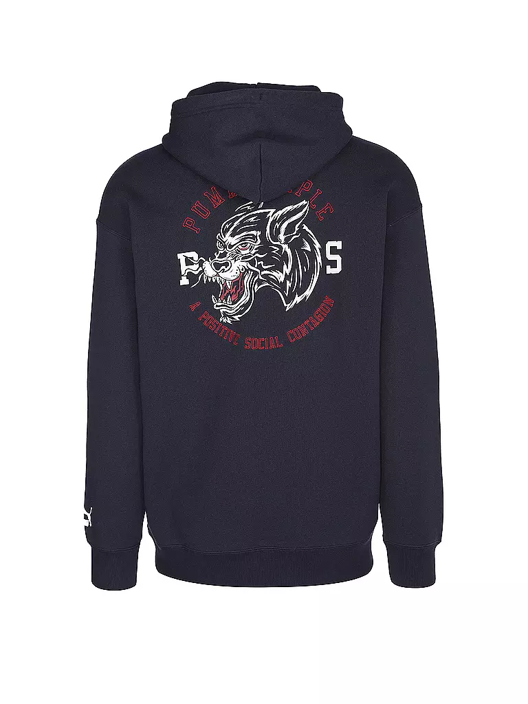 PUMA | Kapuzensweater - Hoodie PUMA X STAPLE | Azul oscuro