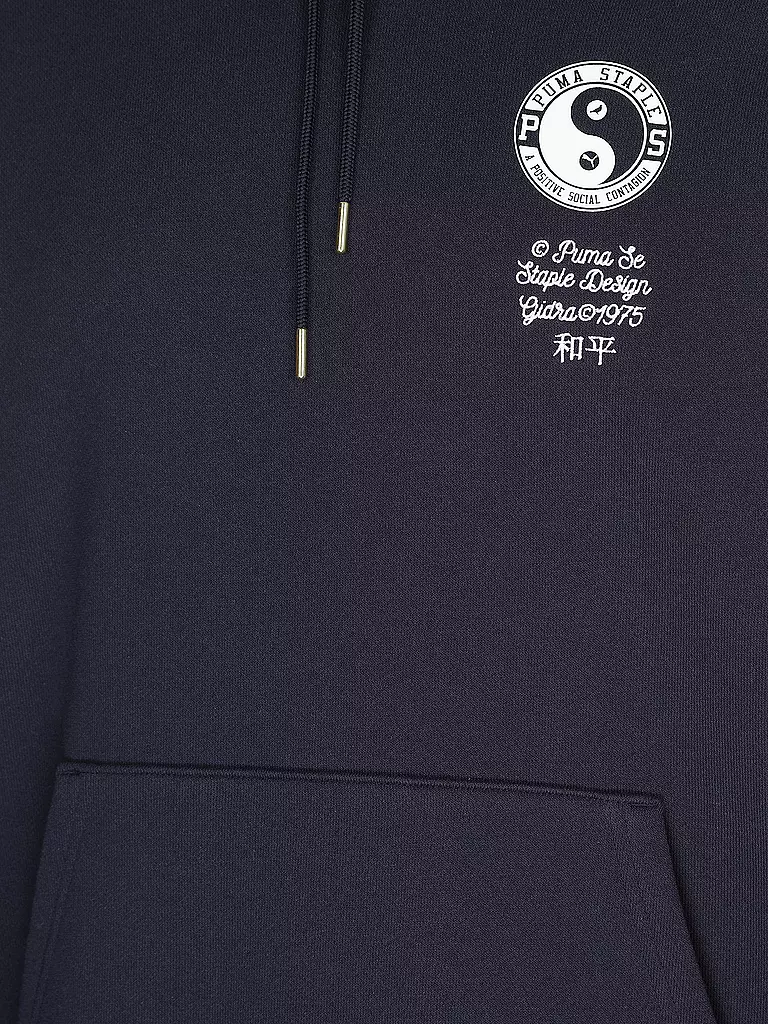PUMA | Kapuzensweater - Hoodie PUMA X STAPLE | Azul oscuro