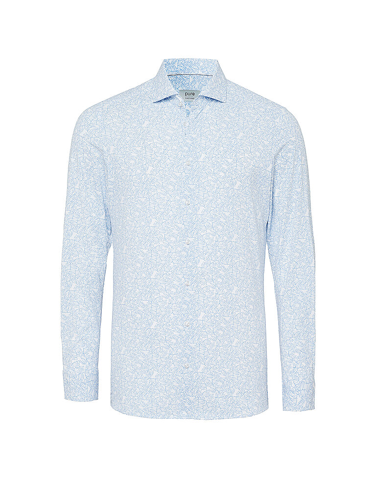 PURE Camisa Slim Fit azul claro