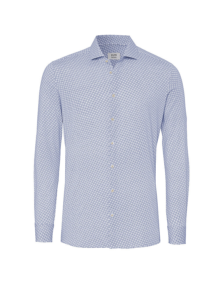 Pure Camisa Slim Fit azul claro