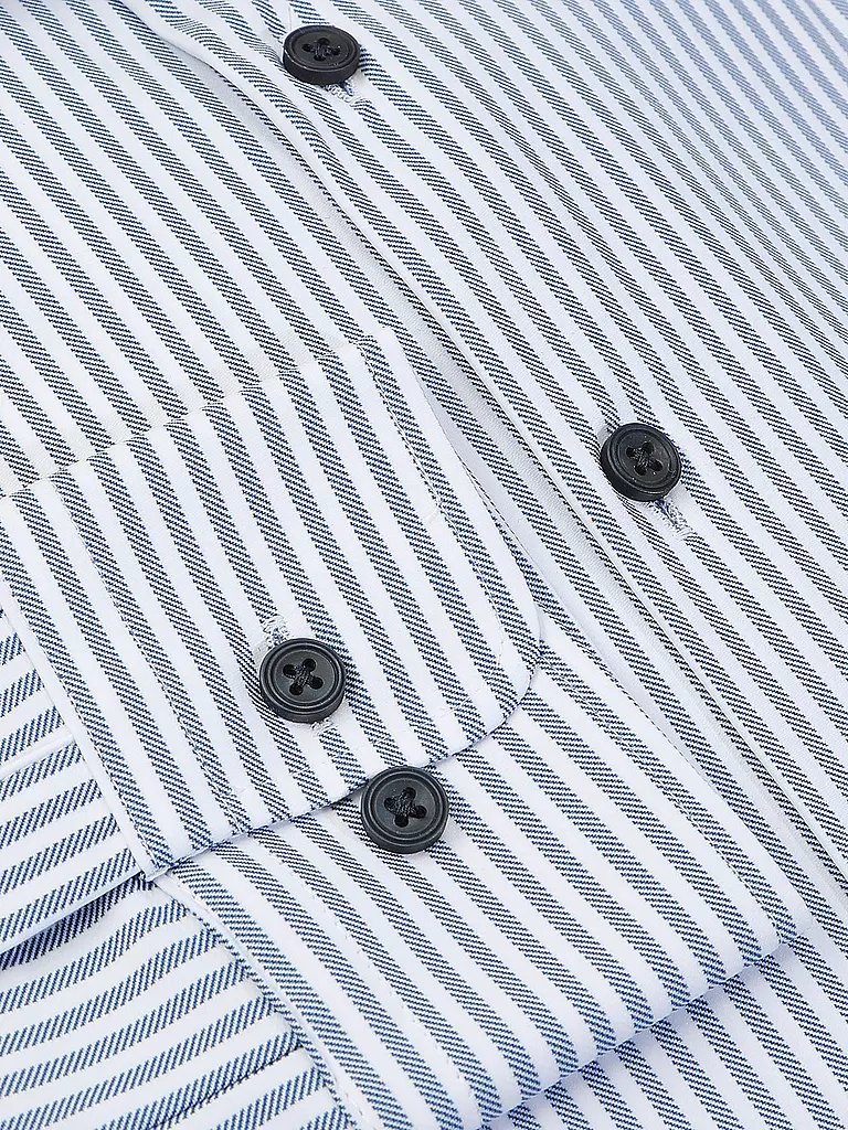 PURE | Business Hemd Slim Fit | Azul