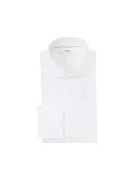 PURE | Camisa de punto de corte entallado | Blanco