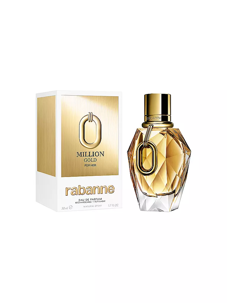 RABANNE | Million Gold For Her Eau de Parfum 50ml (Recargable) | Sin color