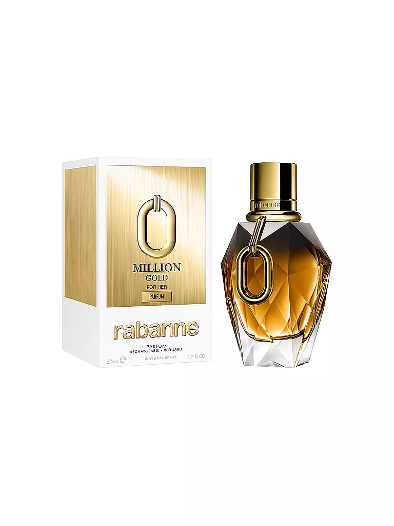 RABANNE | Million Gold For Her Parfum Perfume recargable 50ml | Sin color