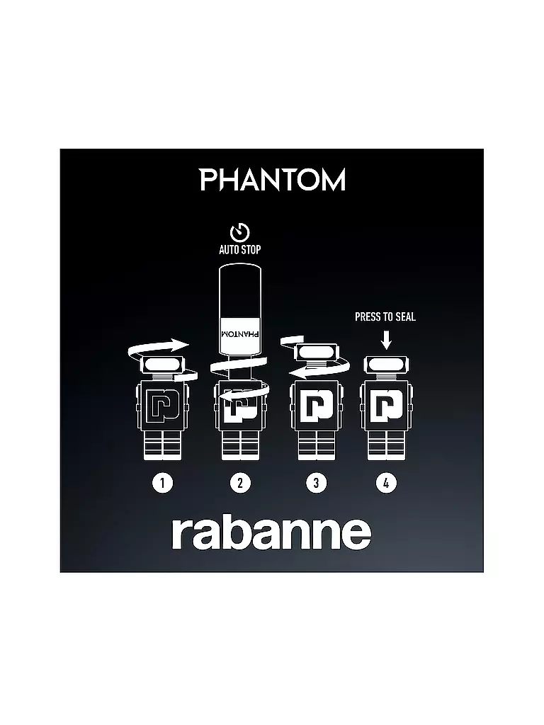 RABANNE | Phantom Intense Eau de Parfum Intense Recarga 200ml | Sin color