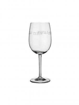 RAEDER | Copa de vino 22cm "Leben Lieben Lachen Lallen"