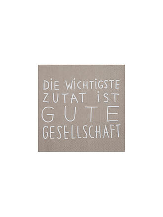 RAEDER | Servilletas de almuerzo 33x33cm EL INGREDIENTE MÁS IMPORTANTE