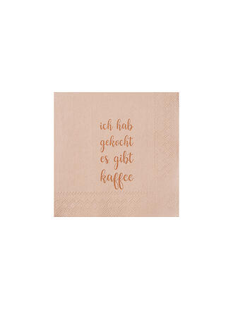 RAEDER | Servilletas de cóctel de 25x25cm YO HE COCINADO HAY