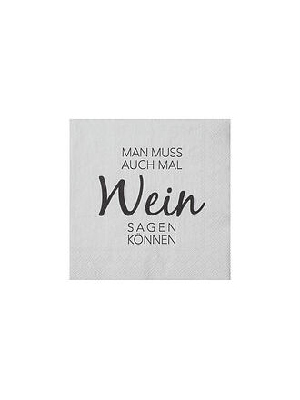 RAEDER | Servilletas de cóctel de 25x25 cm HAY QUE DECIR VINO ALGUNA VEZ