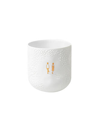 RAEDER | Portavelas DANKBAR 8x8,5cm Blanco