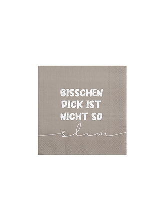 RAEDER | Servilletas de almuerzo 33x33cm UN POCO GORDITO....