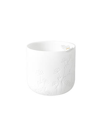 RAEDER | Portavelas MARIPOSA 7,2x7cm Blanco