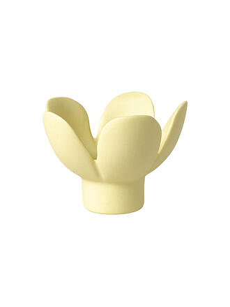 RAEDER | Candelabro FLOR 8x8x5,5cm Amarillo