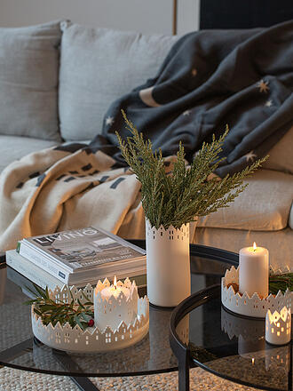 RAEDER | Manta para el hogar 150x200 Ciudad Invernal